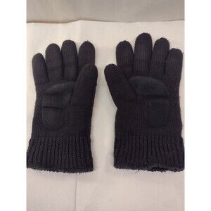 Aris 115 Women's FA-6 Black Gloves Nylon Cotton Wool w/Vinyl Palm Patch
